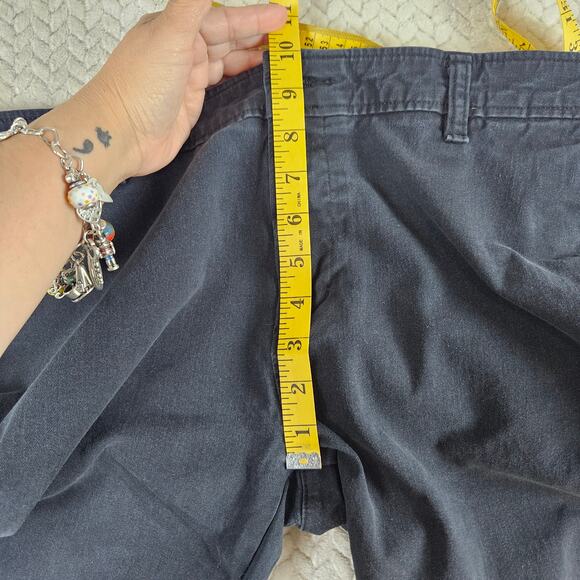 DOCKERS SMART FLEX 360 Chino Pants Sz 36x29 Black Mens Casual Work Flexable - Picture 6 of 10